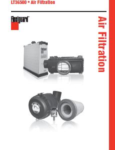 Fleetguard Technical Information Catalog: Air Filtration